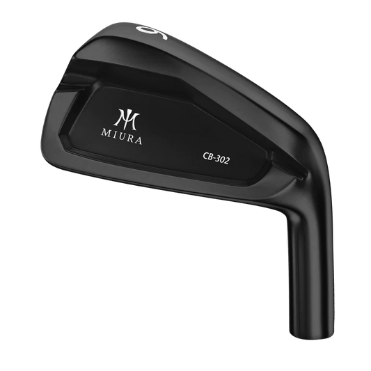 Miura CB-302 | QPQ Black | Custom Järnset - Low Scores Golf